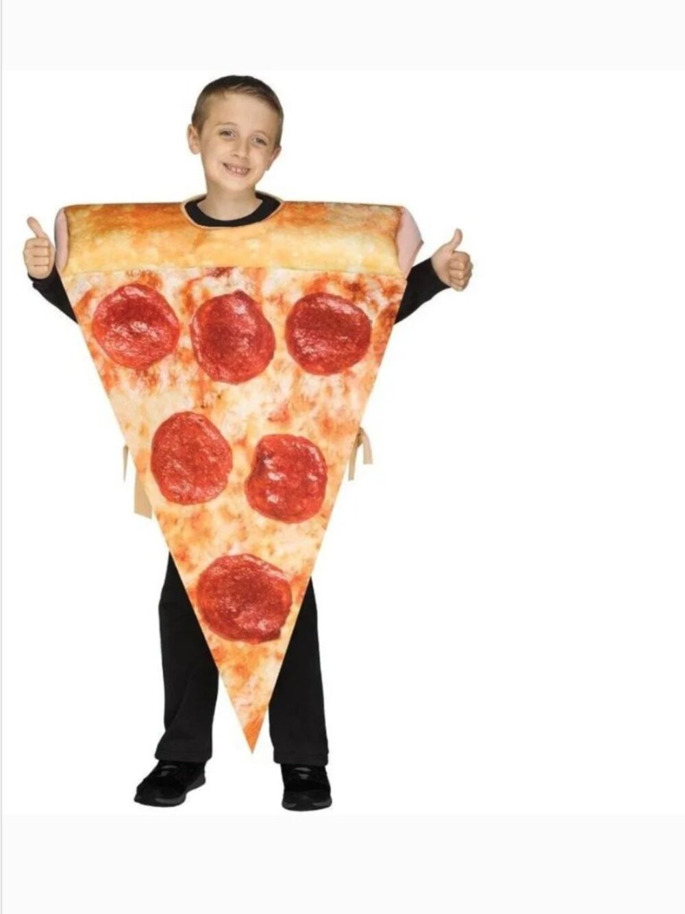 Pizza Slice Halloween Costume 1 Pc Tunic Pepperoni Pullover Kids size up to 12